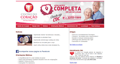 Desktop Screenshot of centrodocoracao.com.br